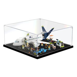 Acrylic Display Case for LEGO® Passenger Airplane 60367