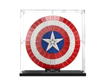 Acrylic Display Case for LEGO® Captain America's Shield 76262