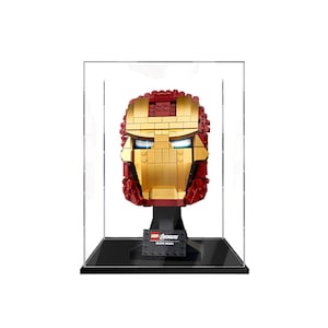 Acrylic Display Case for LEGO® Iron Man Helmet 76165