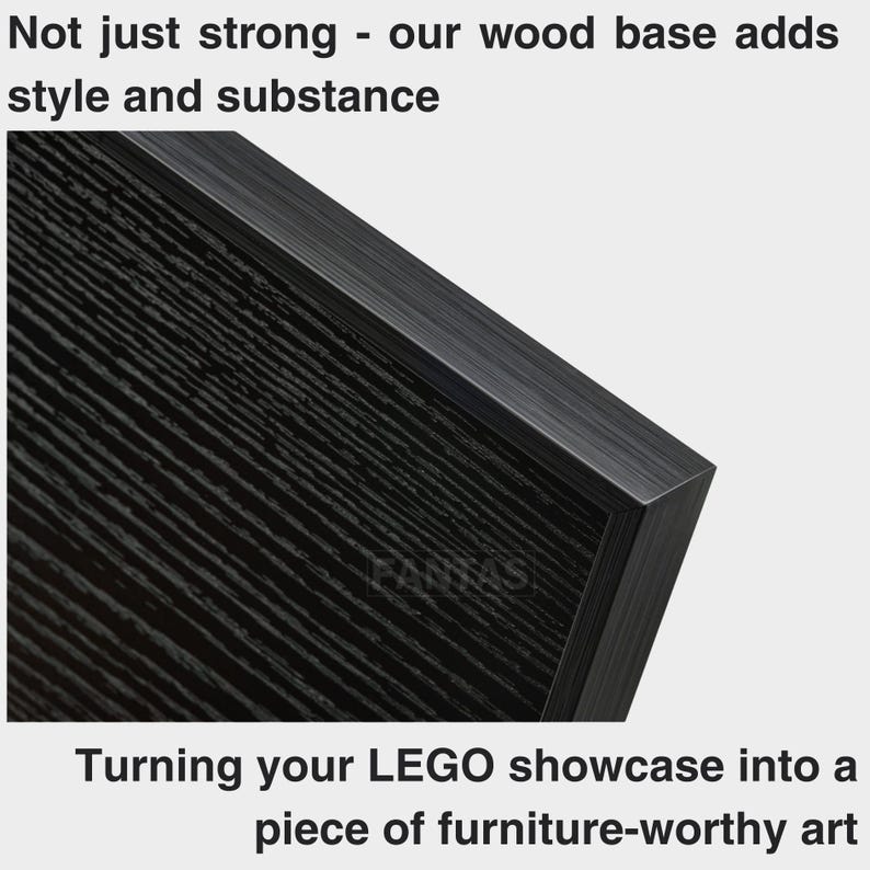 Acrylic Display Case For The Black Pearl 4184 Brick Model, Crystal, Dust Protection | 24X12X22 In image 11