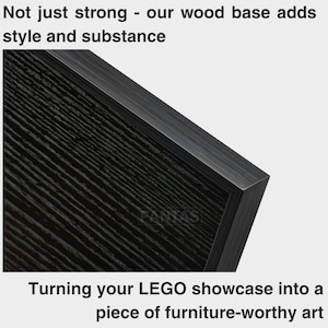 Acrylic Display Case For Jaws 21350 Brick Model, Clear Panel | Stackable | Protective Shield 画像 7