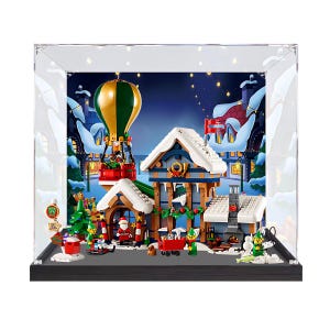 Acrylic Display Case for LEGO® Santa&#39;s Post Office 10339