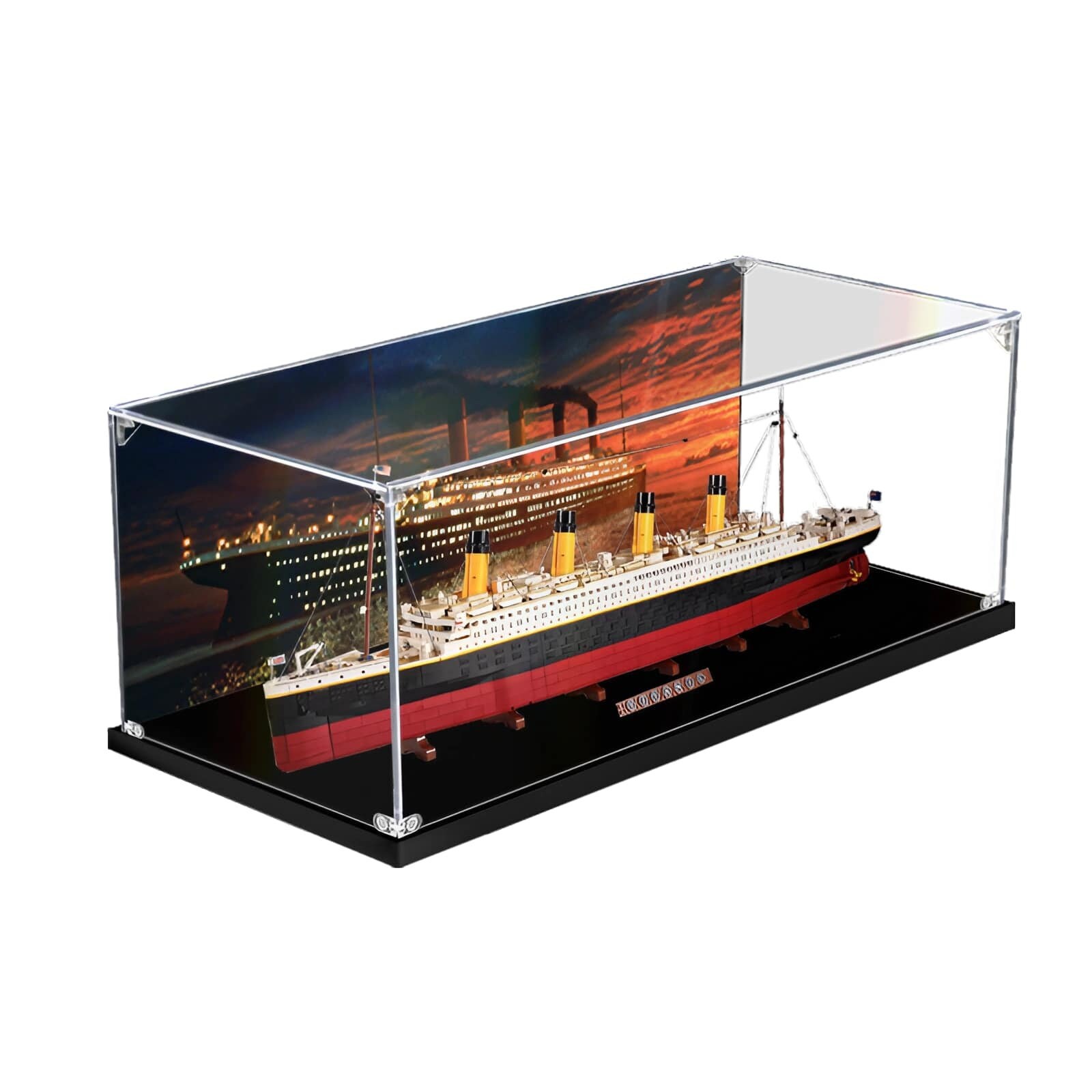 Acrylic Display Case for LEGO Titanic 10294 Etsy