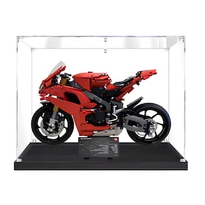 Acrylic LEGO Display Case for LEGO® Ducati Panigale V4 S Motorcycle 42202