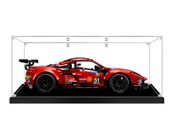 Acrylic Display Case for LEGO® Technic™ Ferrari 488 GTE 42125