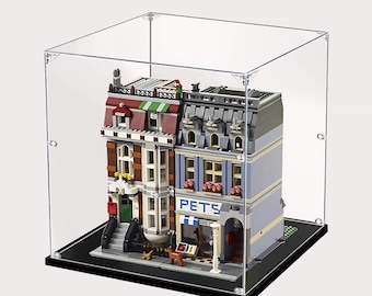Acrylic Display Case for Pet Shop 10218 Brick Model