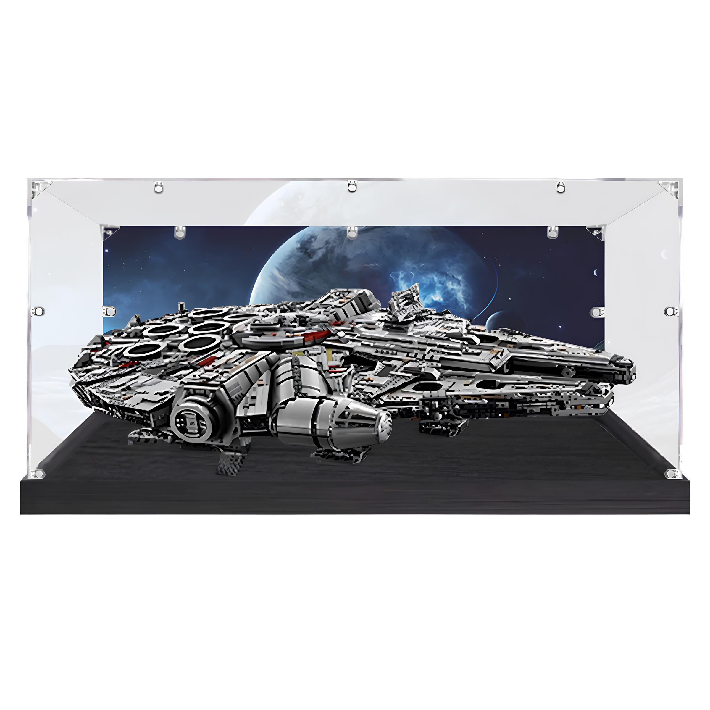 Acrylic Display Case for Millennium Falcon 75192 Brick Model | 3mm