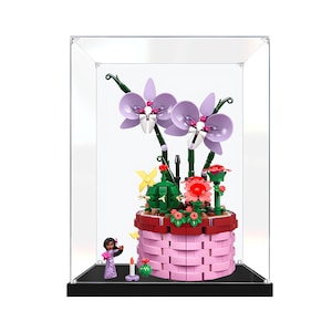 Acrylic Display Case for LEGO® Isabela's Flowerpot 43237