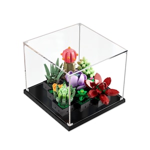 Acrylic Display Case for LEGO® Succulents 10309