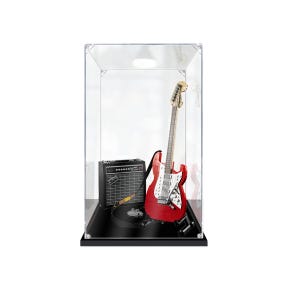Acrylic Display Case for LEGO® Fender® Stratocaster™ 21329