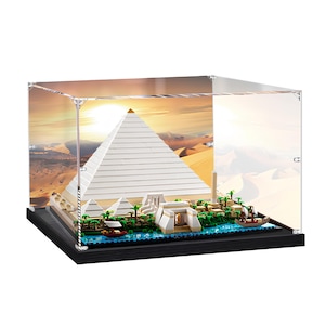 Acrylic Display Case for LEGO® Great Pyramid of Giza 21058