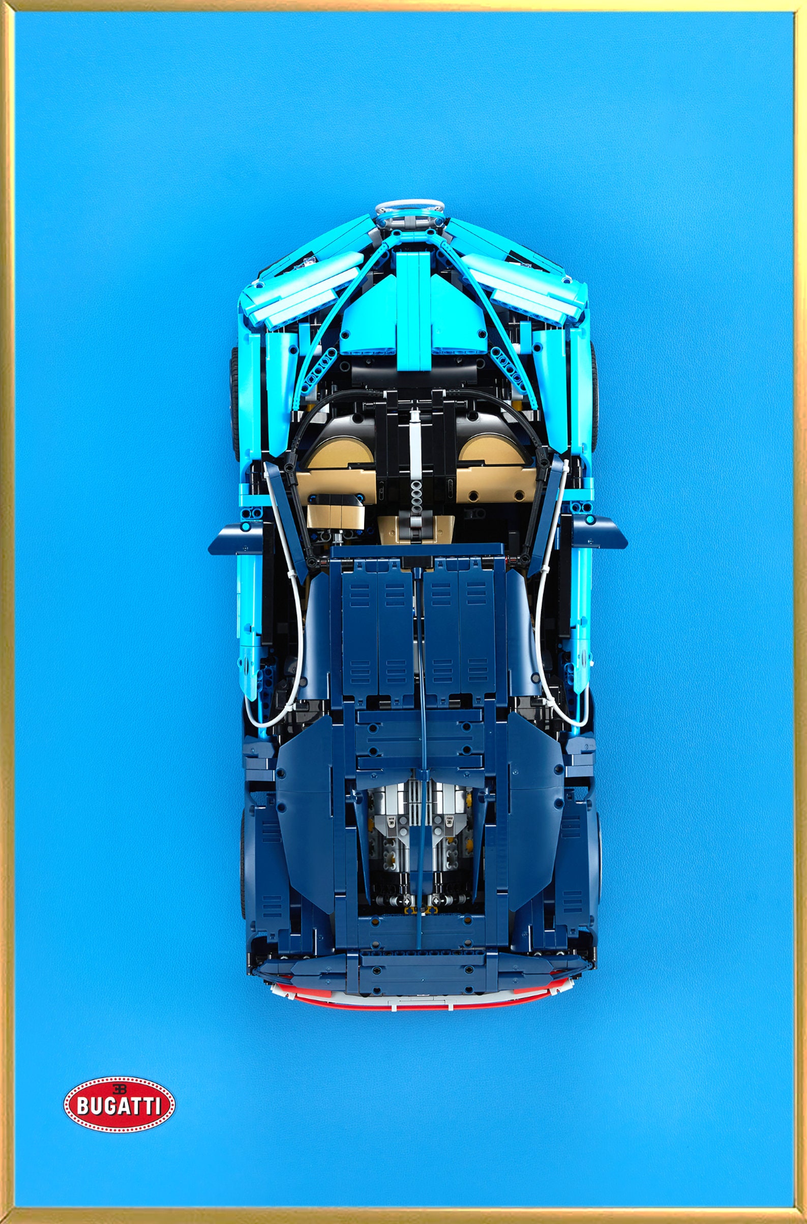 Classic Leather Wall Mount Display for LEGO Technic Bugatti Blue LEGO Car Frame Lego Frame Lego Bugatti 42083 Etsy Canada