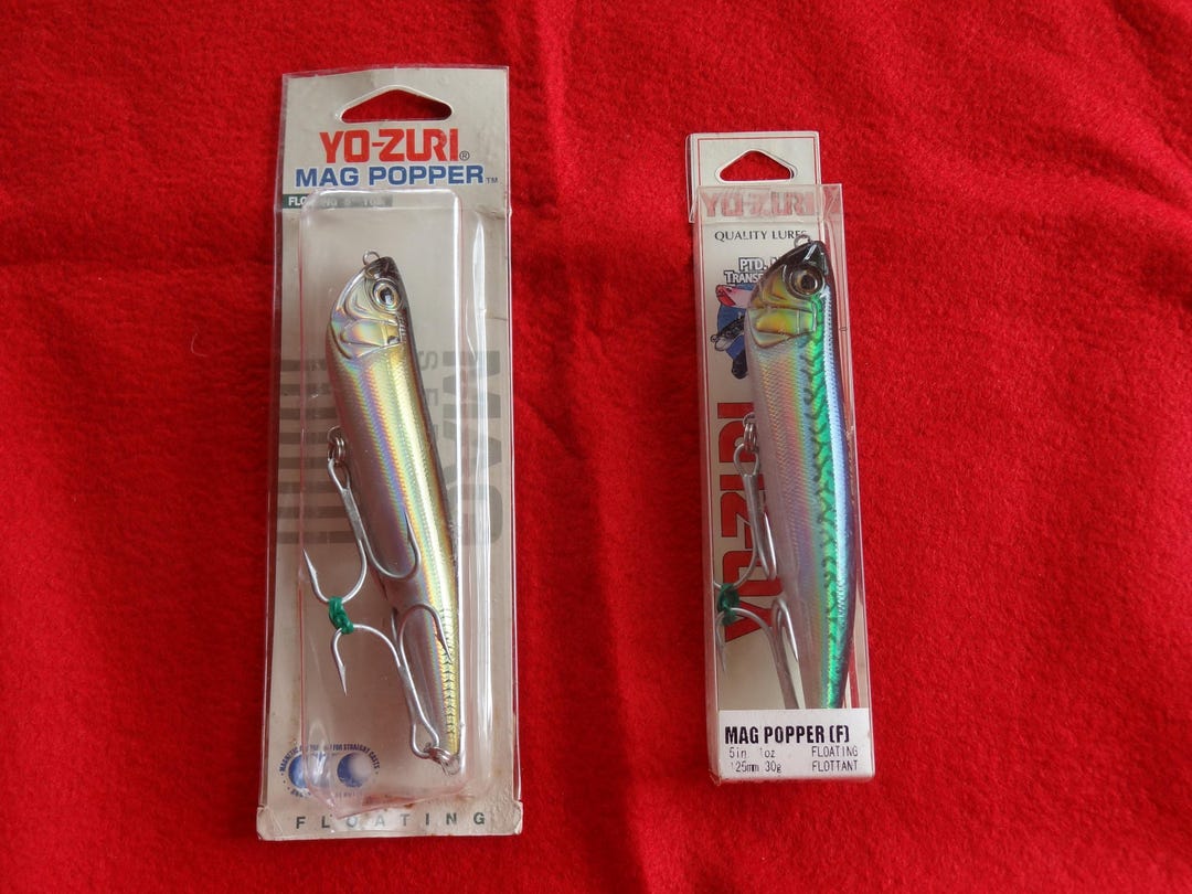 Leurre De Pêche Yo Zuri Mag Popper 160F – Flottant, Topwater, Couleur R1371-YELL (5060), 160mm