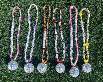 TS Personalized Mirrorball Car Charm