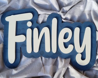Personalised Name Sign, Nursery Wall Art, Kids Room Wall Décor