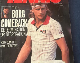 Tennis World Tennis Magazine January 1991