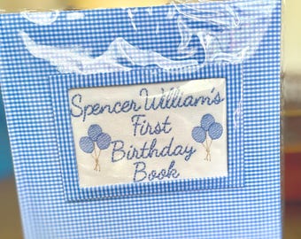 Child’s Memory Book - personalized photo album - Birthday Book