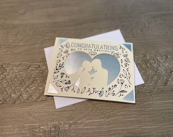 Congratulations! Wedding card for any couple