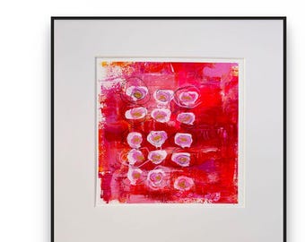 Abstract Acrylic Painting, Wall Art, Home Decor 12 x 12