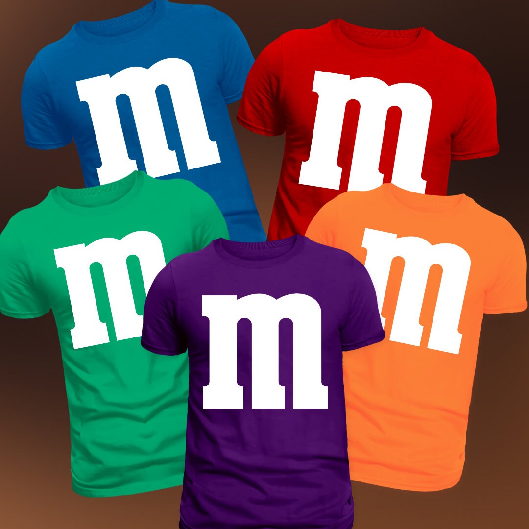 Group Halloween Costume, M&M Tshirt, Lazy Costume Etsy