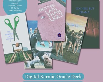 NEW! **Celies Blues Karmic Oracle Deck -Digital Download