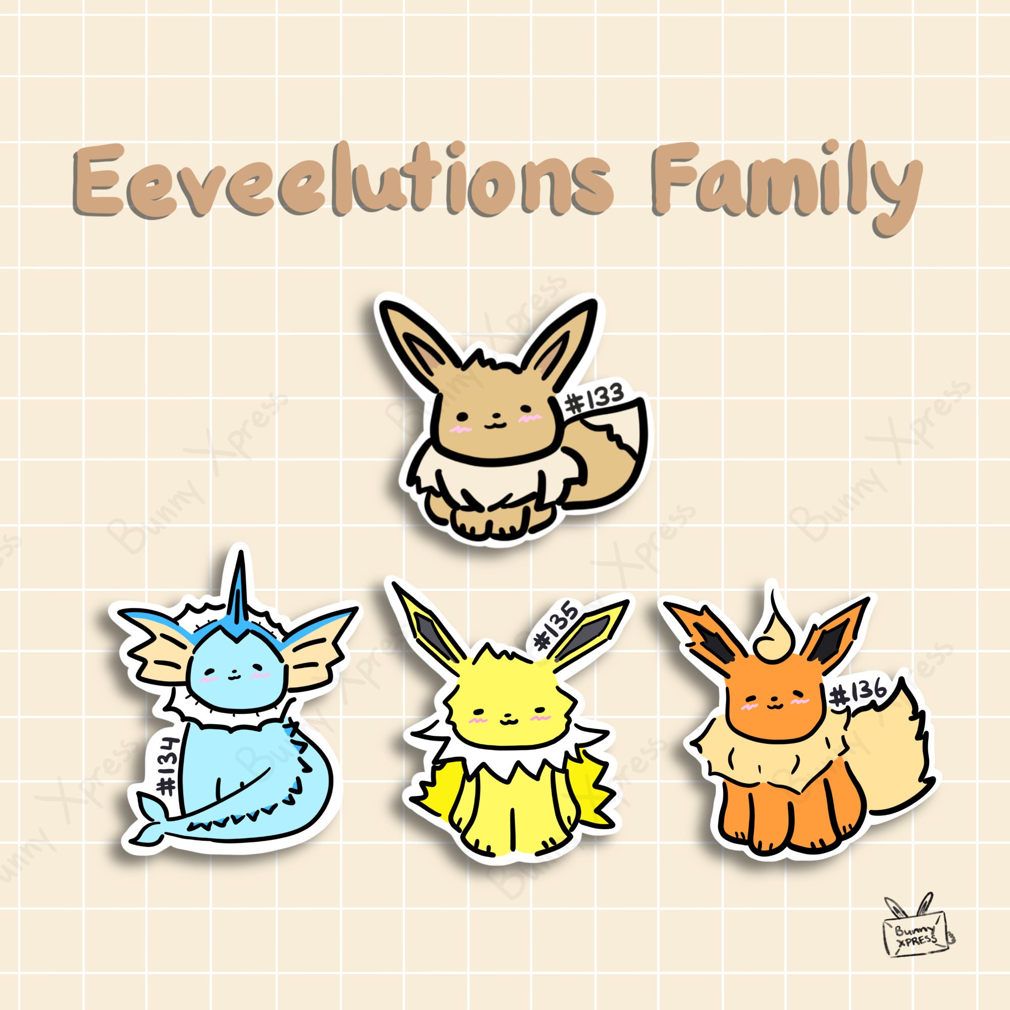 Eevee Heroes Eeveelution Kaart Gym Box Art Style Klassieke -  Finland