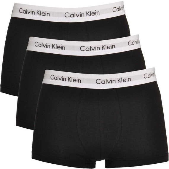 Calvin Klein Mens Boxer 3 in a Pack Low Rise Trunk Underwear Etsy