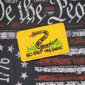 No Step on Snek Patch – MarinePatches.com - Custom Patches, Military and  Law Enforcement