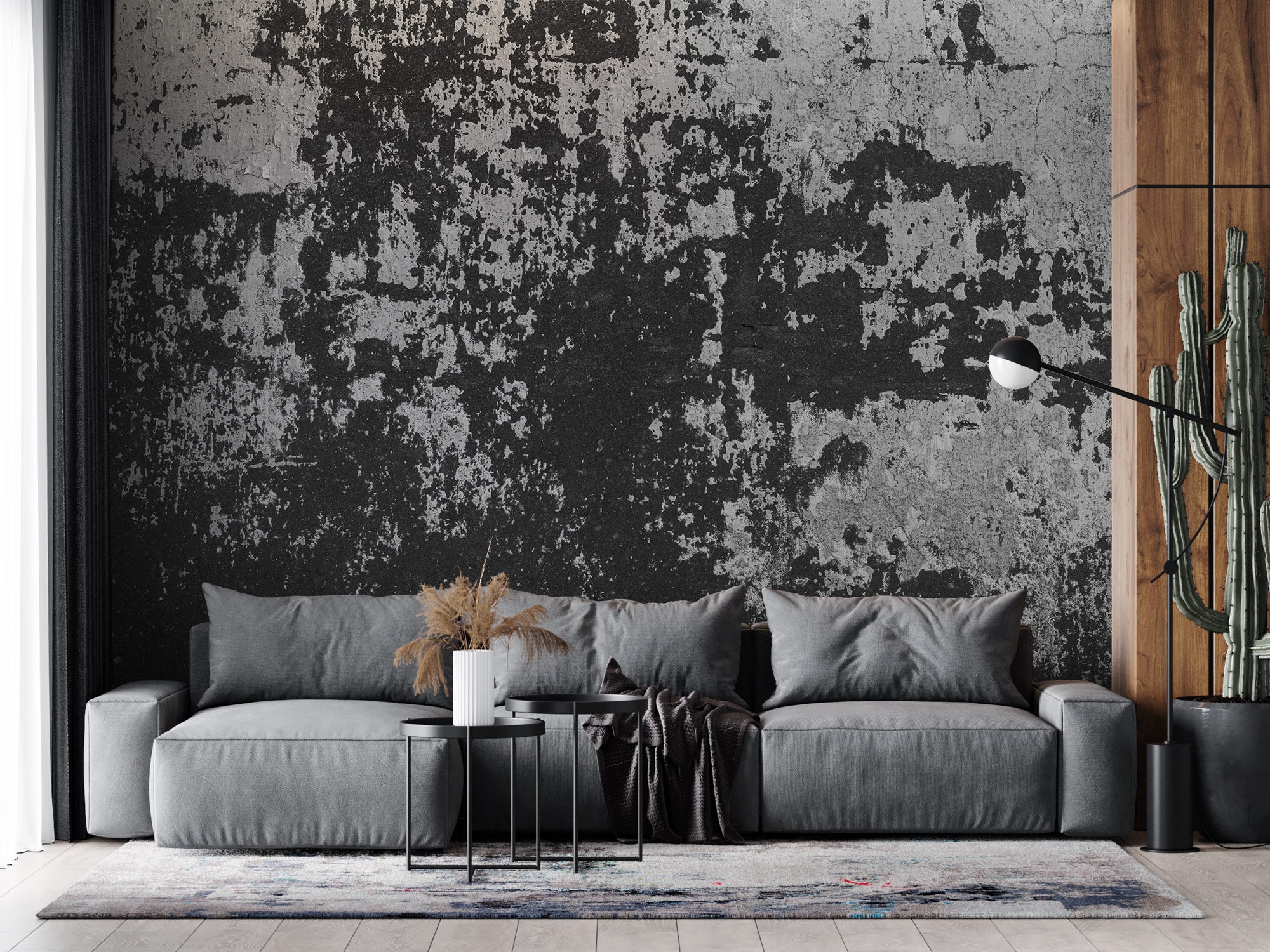 Get the industrial look with our concrete wallpaper murals all made to  measure to your specifica  Concrete wallpaper Wall texture design Brick effect  wallpaper