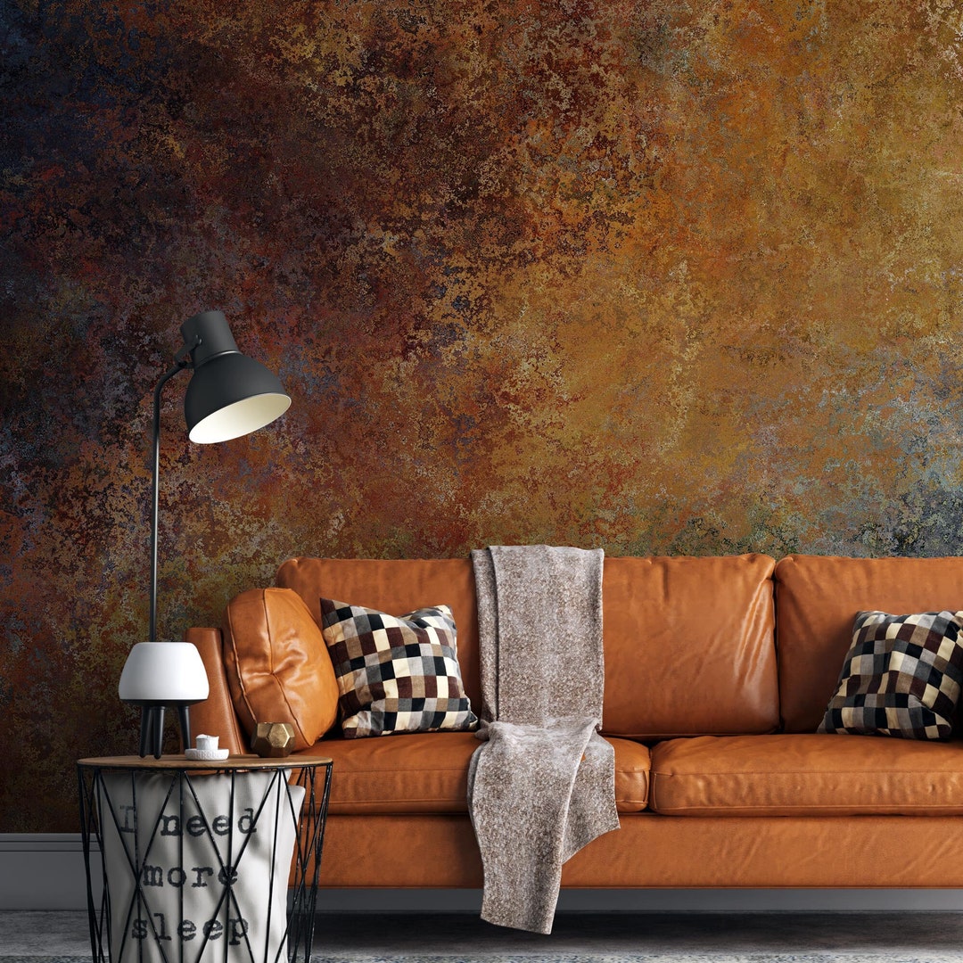 XZBLCMWYBYYYQ Weathered Copper Peel  Stick Wallpaper Removable  SelfAdhesive Large Wallpaper Roll 3D Wall Mural Sticker Home Decor for  Living Room Bedroom  Amazoncom