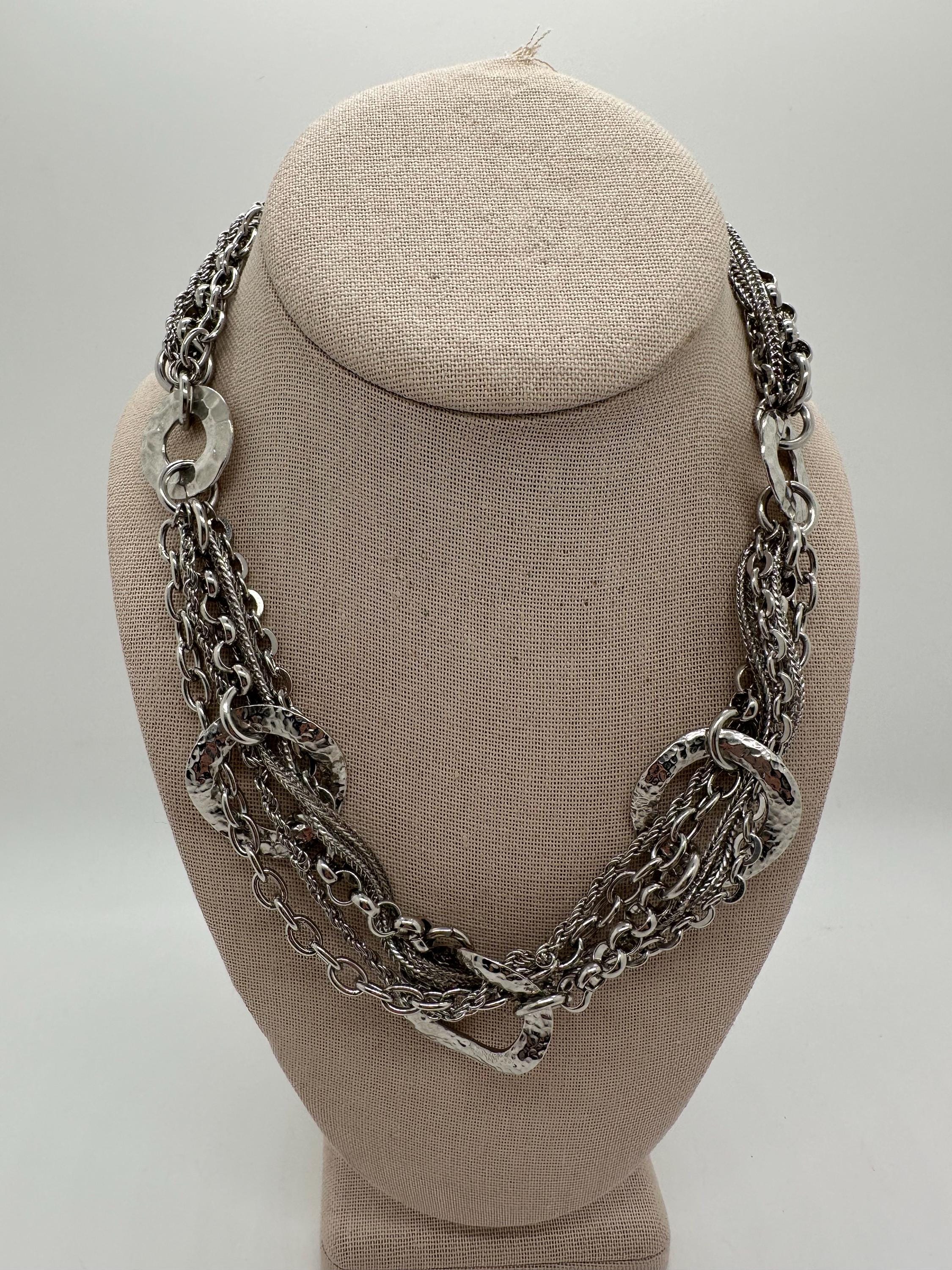 Vclm Jewelry VCLM Enamel Crystal Flower Lariat Necklace