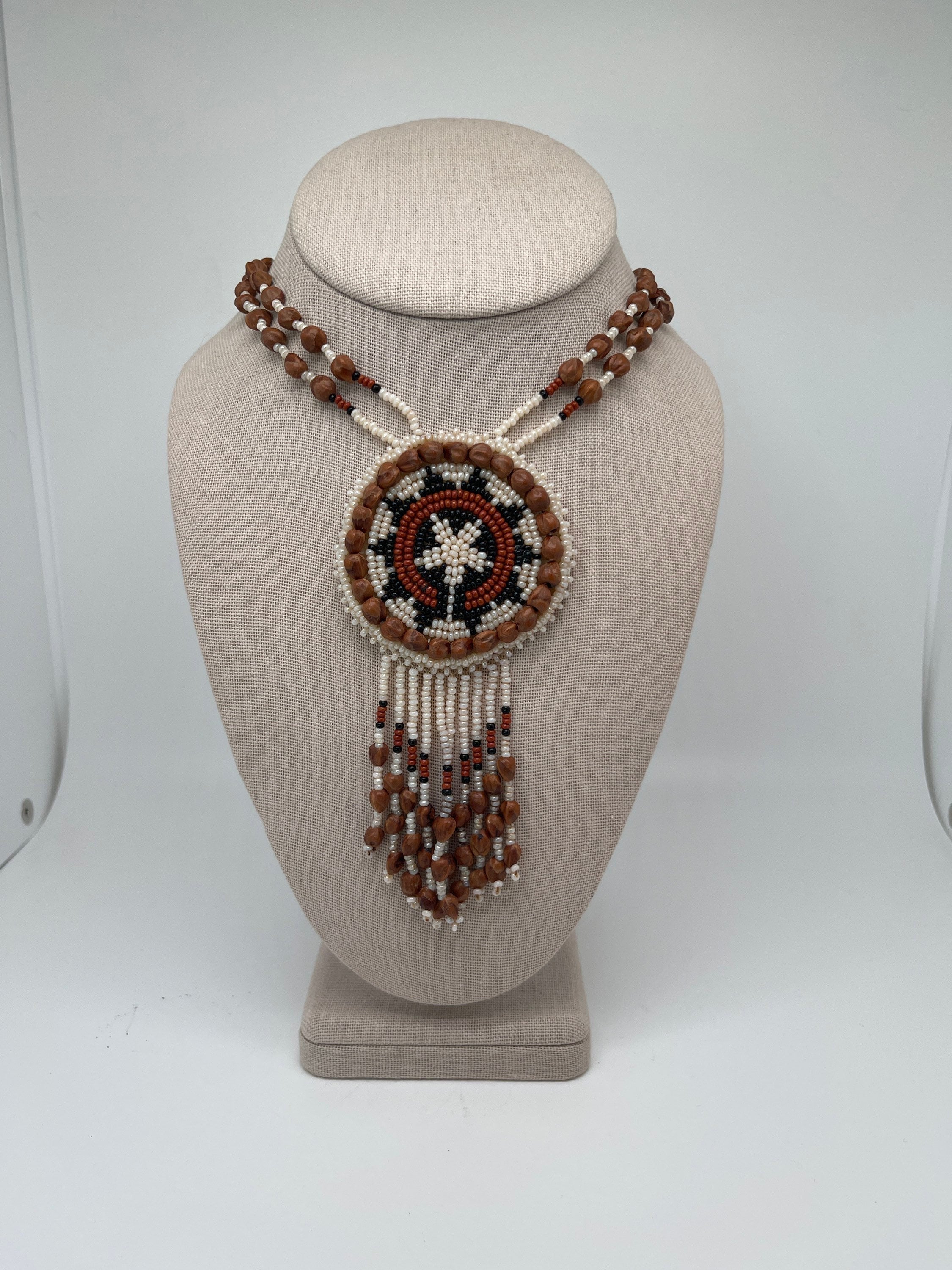 Navajo seed bead necklace Clearance