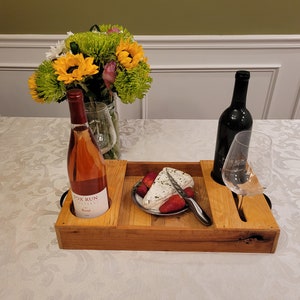 Rustic Wine Tray