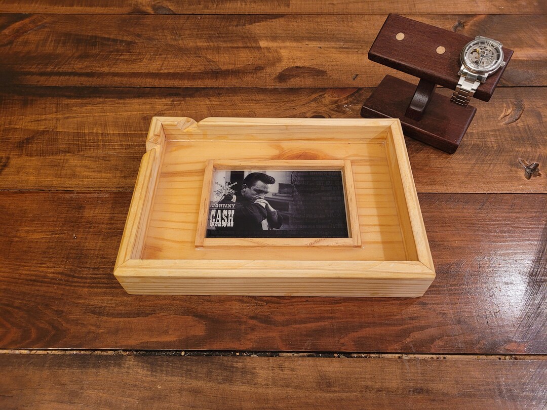 Men's Bedside Valet Tray Etsy