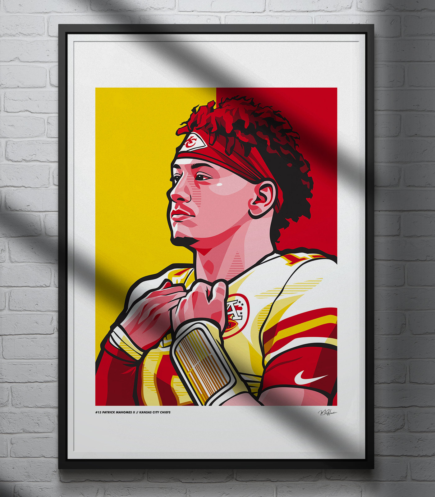 Discover Patrick Mahomes Poster, Chiefs Football Poster