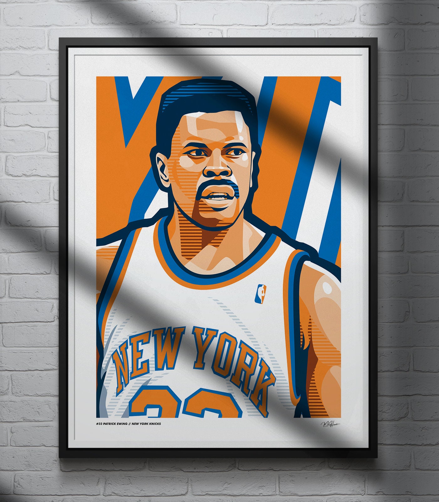 New York Knicks Patrick Ewing Sports Illustrated Cover Canvas Print /  Canvas Art by Sports Illustrated - Sports Illustrated Covers