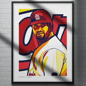 The St Louis Cardinals Albert Pujols 702 Home Runs In MLB Home Decor Poster  Canvas - REVER LAVIE