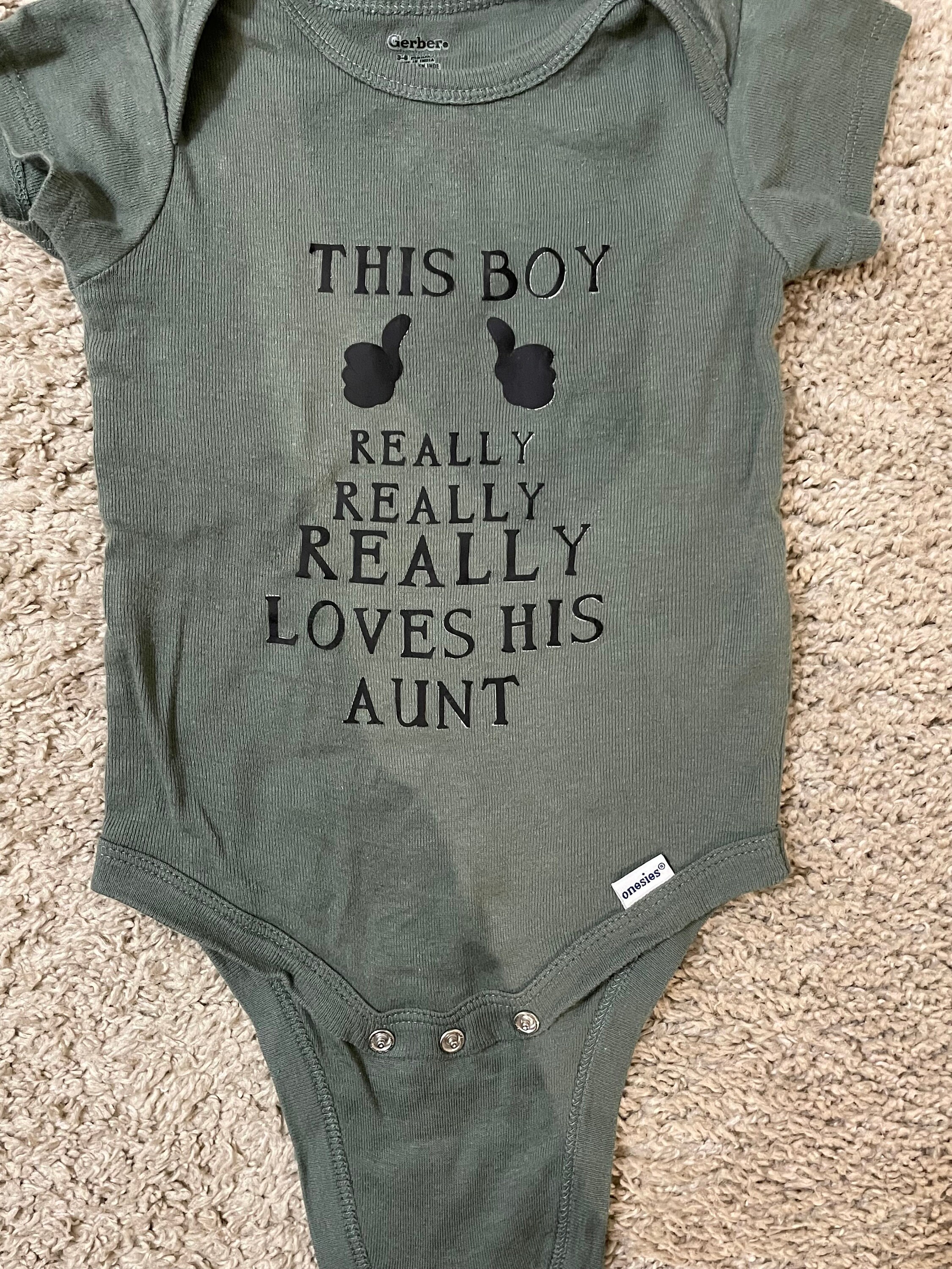 Custom Onesie Iron on Decals Personalized Iron on Decals Etsy