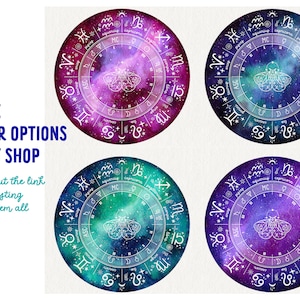Custom Astrology Birth Chart Downloadable Prints, Personalized Natal ...