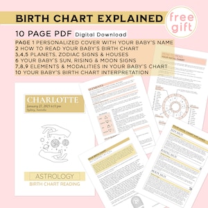 astrology reading, natal chart reading, birth chart reading