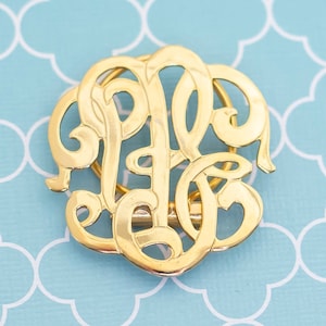 Vintage Golden Elegant Symbol Clip - R1