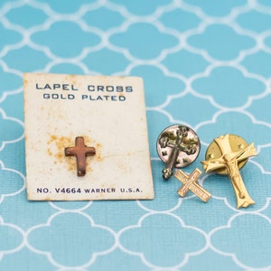 Vintage Celtic Cross Pins - R22
