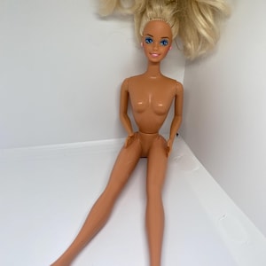 Barbie Doll Mattel Blond Figure Toy 1966 body head