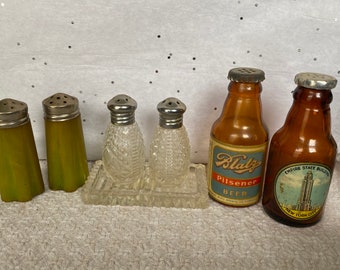 Vintage salt and pepper shaker sets