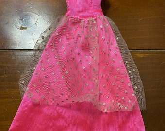 Vintage Barbie Dress Pretty in Pink