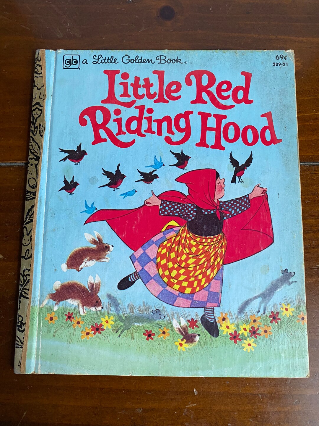 Vintage Little Golden Book Little Red Riding Hood 1981 - Etsy