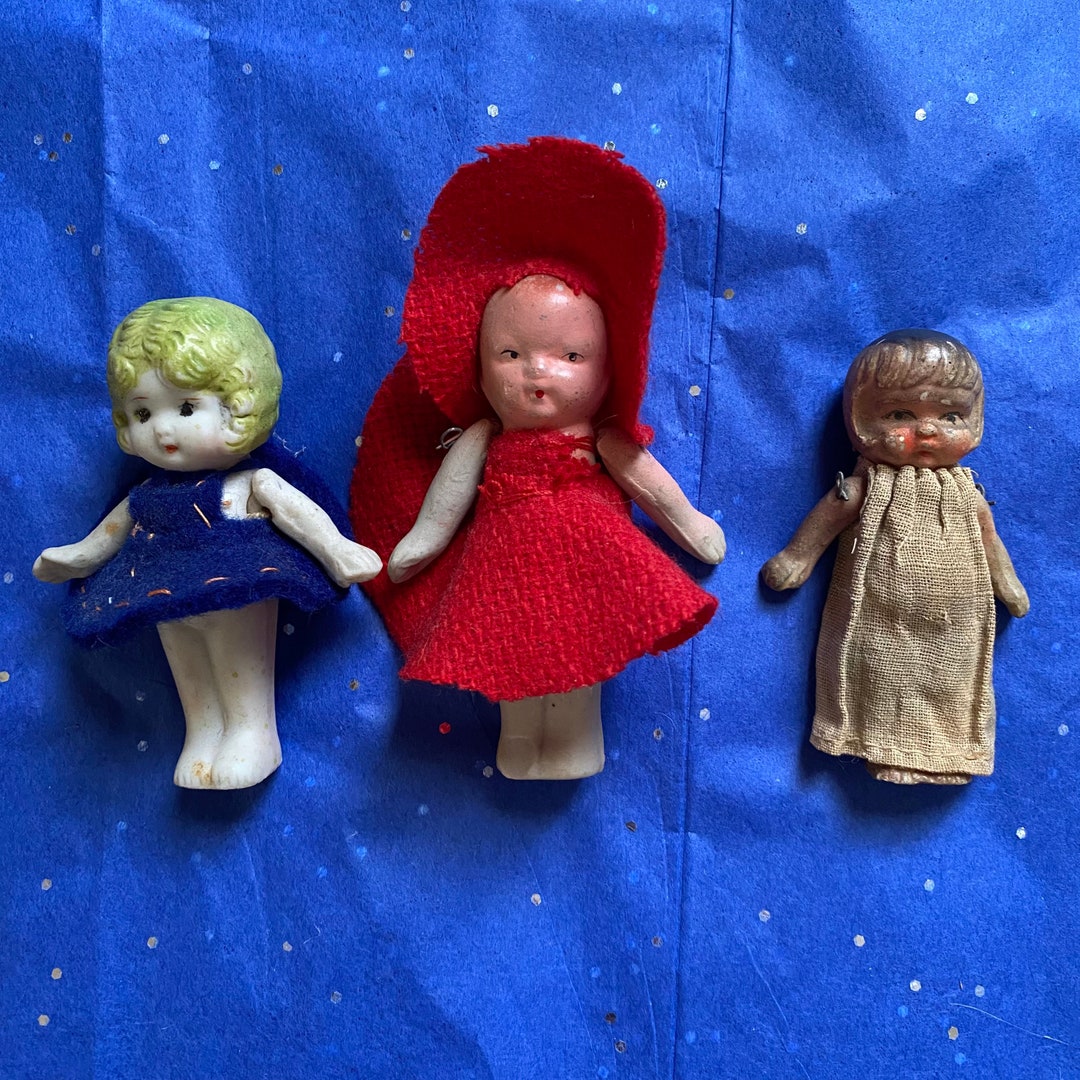 Vintage Bisque Dolls With Outfits Choice of One Etsy