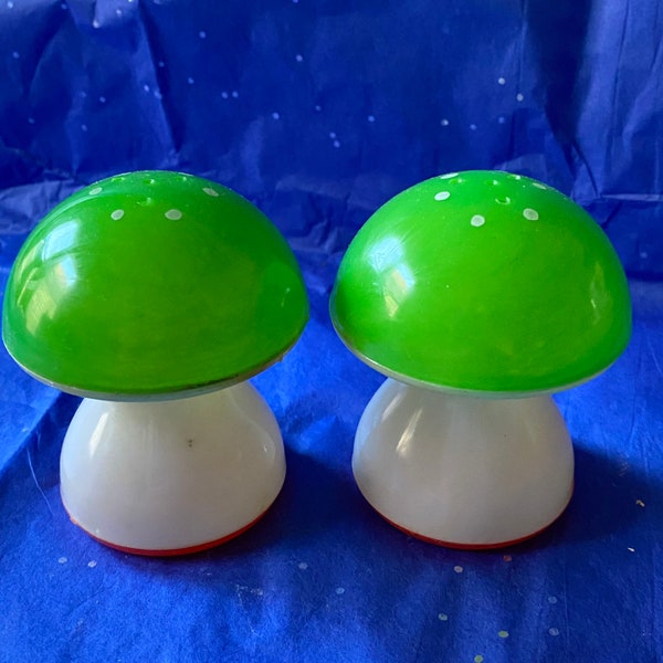 Mushroom Salt and Pepper Shakers Etsy