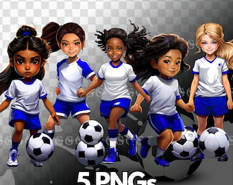 Paquete PNG de Navy Blue Soccer Girls, Little League Soccer, Girl Soccer, fútbol juvenil, imágenes prediseñadas, diseño, gráfico digital, transparente