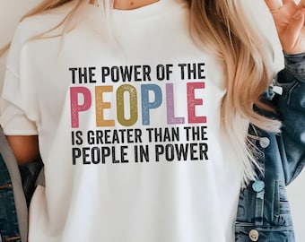 Resist Shirt, Liberal Protest Shirt, Political Democratic Social Justice Tshirt, Feminist Shirt, Defend Democracy Gift
